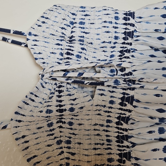 Universal Thread Navy and White Maxi Dress - Picture 5 of 6